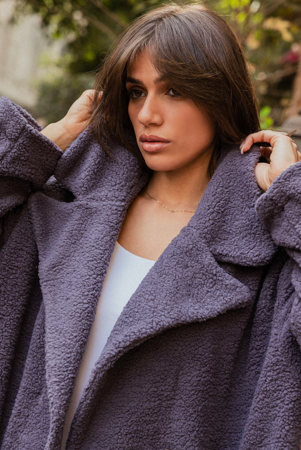 Dark grey Poodle Coat