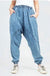 Blue Denim Harem Pants