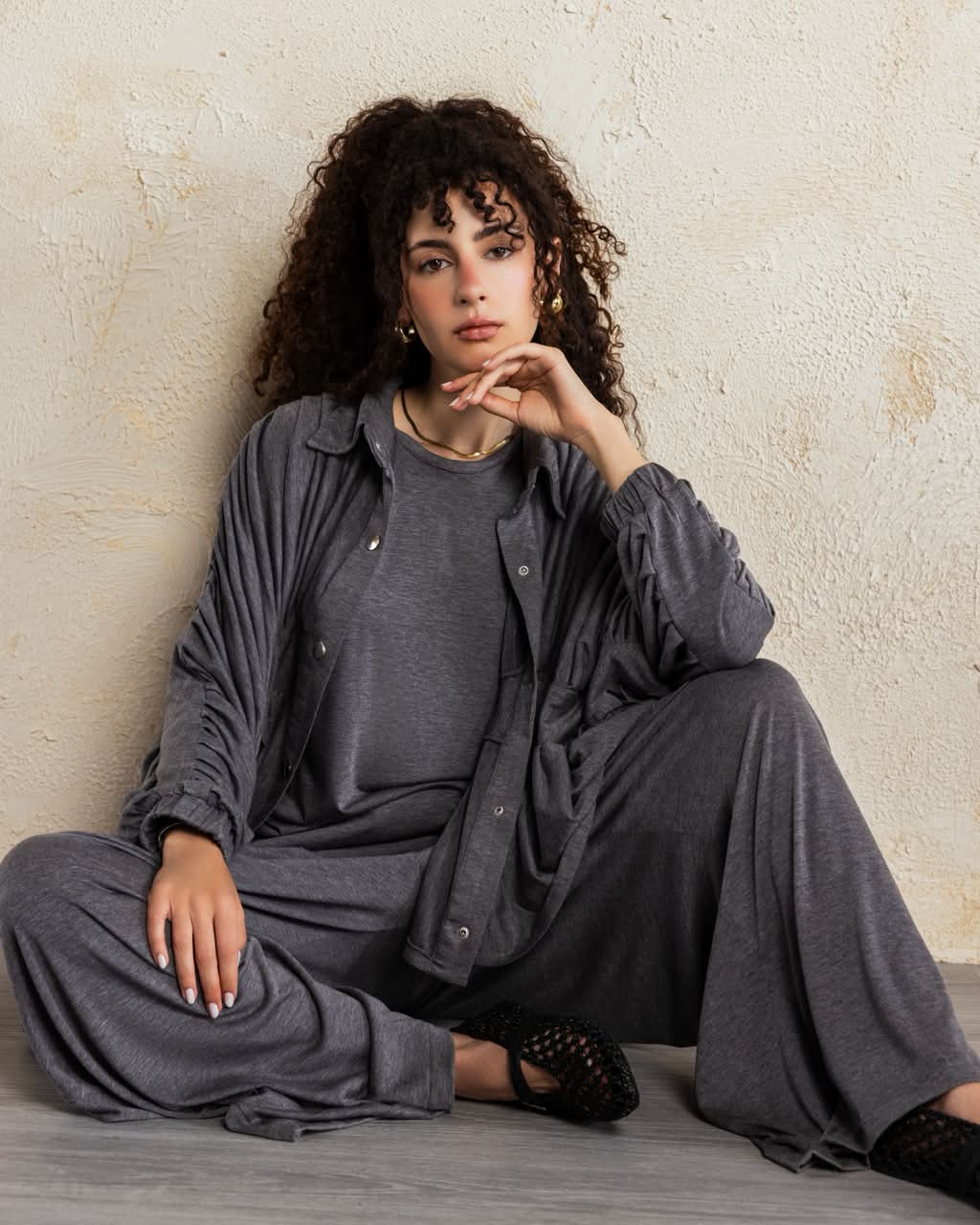 Grey Waves Set