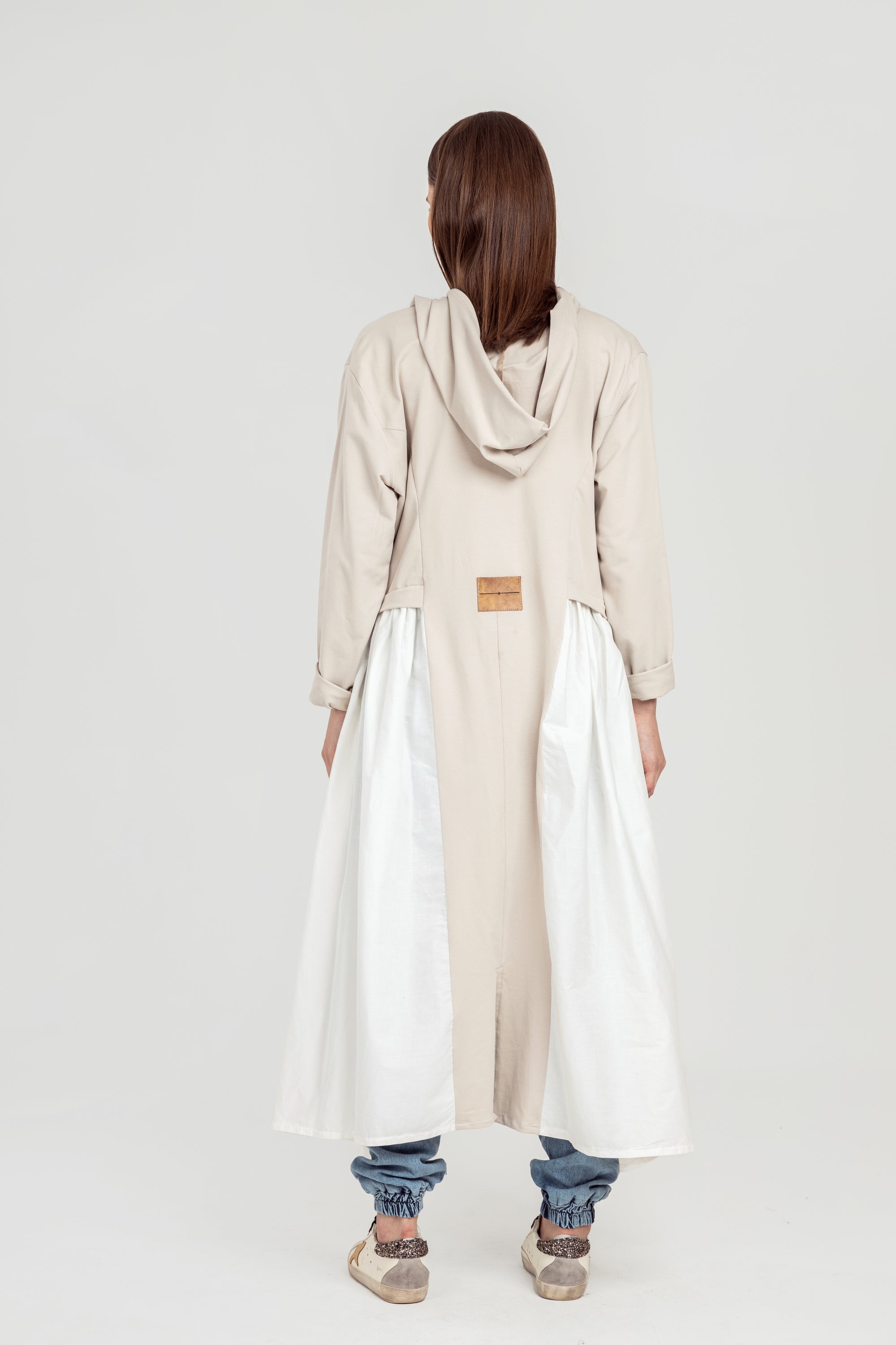 Beige Groovy Cardigan