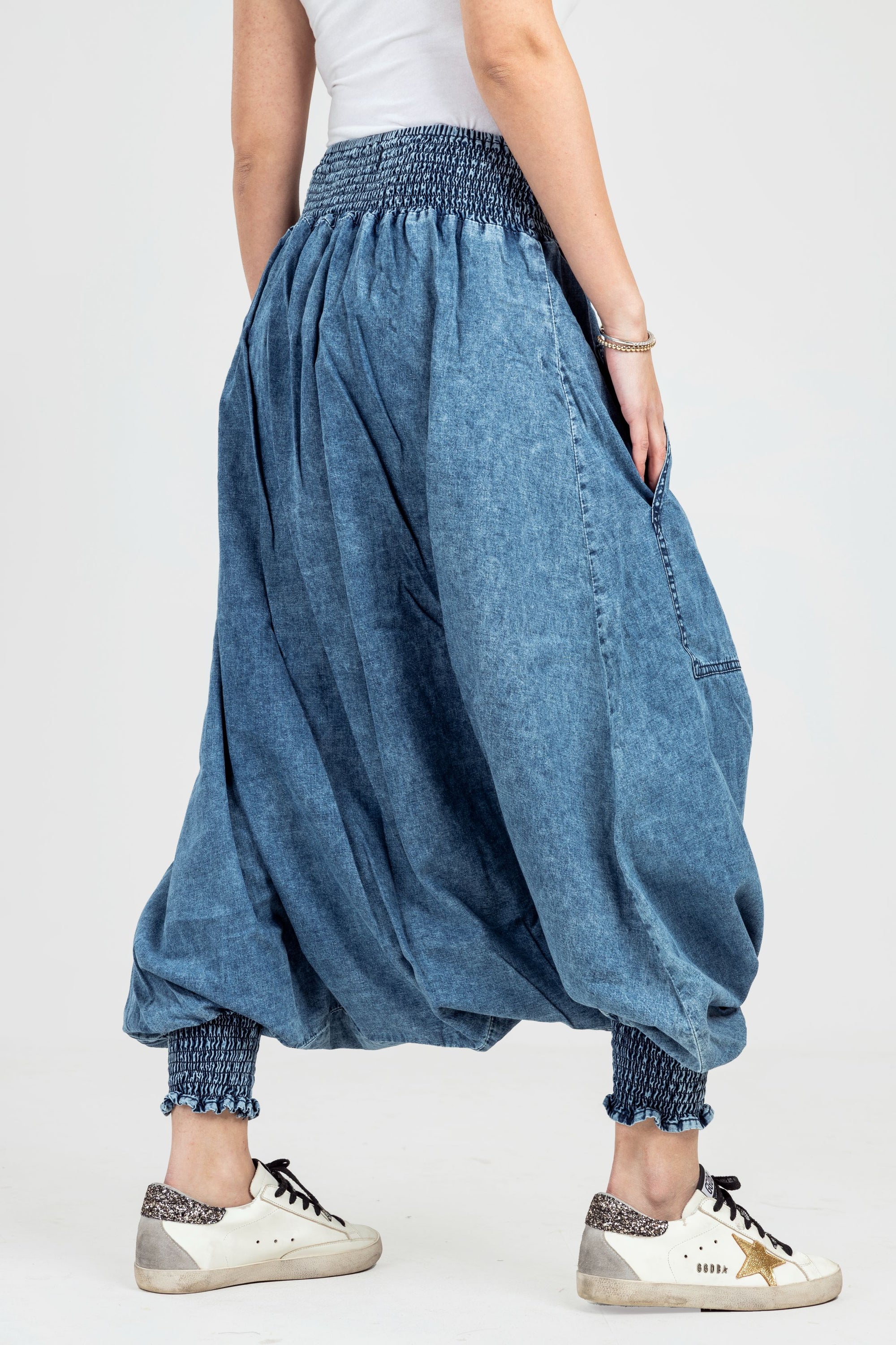 Blue Denim sherwal