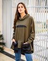Olive Double Pockets Top
